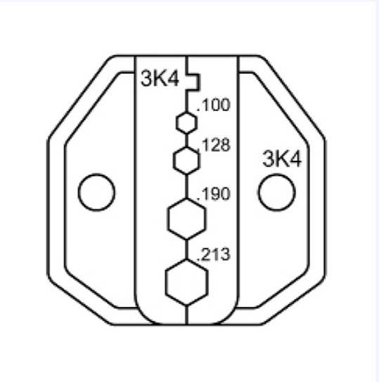 Hình ảnh 5 của mặt hàng Đầu bấm cosse LICOTA ACP-01-3K4