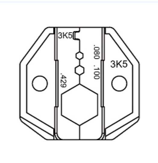 Hình ảnh 2 của mặt hàng Đầu bấm cosse LICOTA ACP-01-3K5