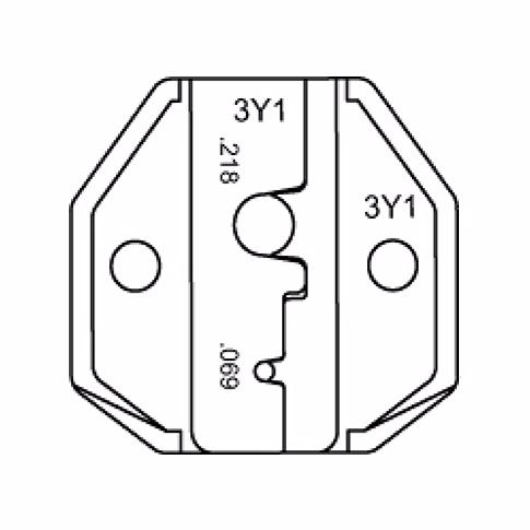 Hình ảnh 2 của mặt hàng Đầu bấm cosse LICOTA ACP-01-3Y1