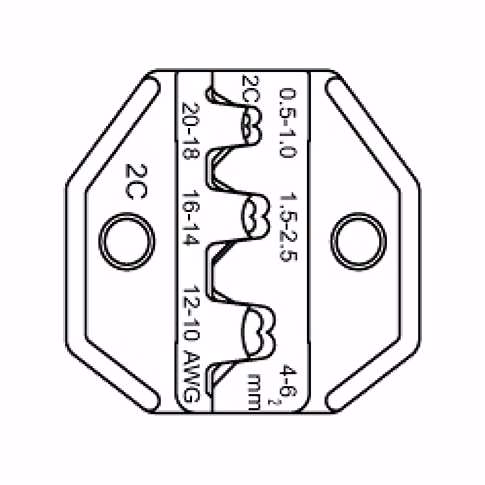 Hình ảnh 2 của mặt hàng Kìm bấm cosse 8.7" LICOTA ACP-01A2C