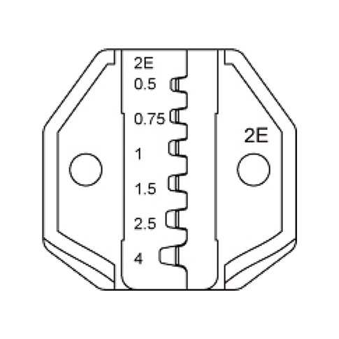 Hình ảnh 3 của mặt hàng Đầu bấm cosse LICOTA ACP-01-2E