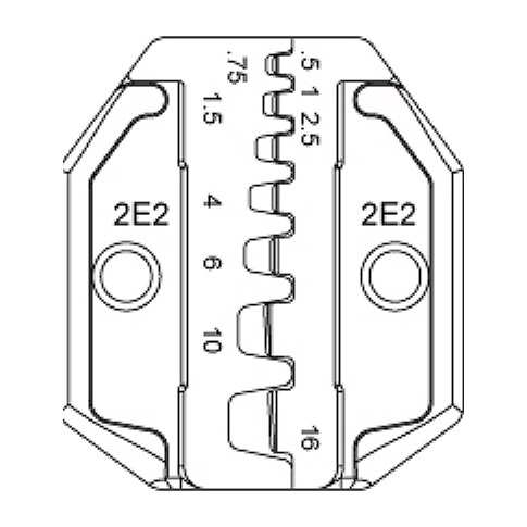 Hình ảnh 4 của mặt hàng Kìm bấm cosse 8.74" LICOTA ACP-01C2E2