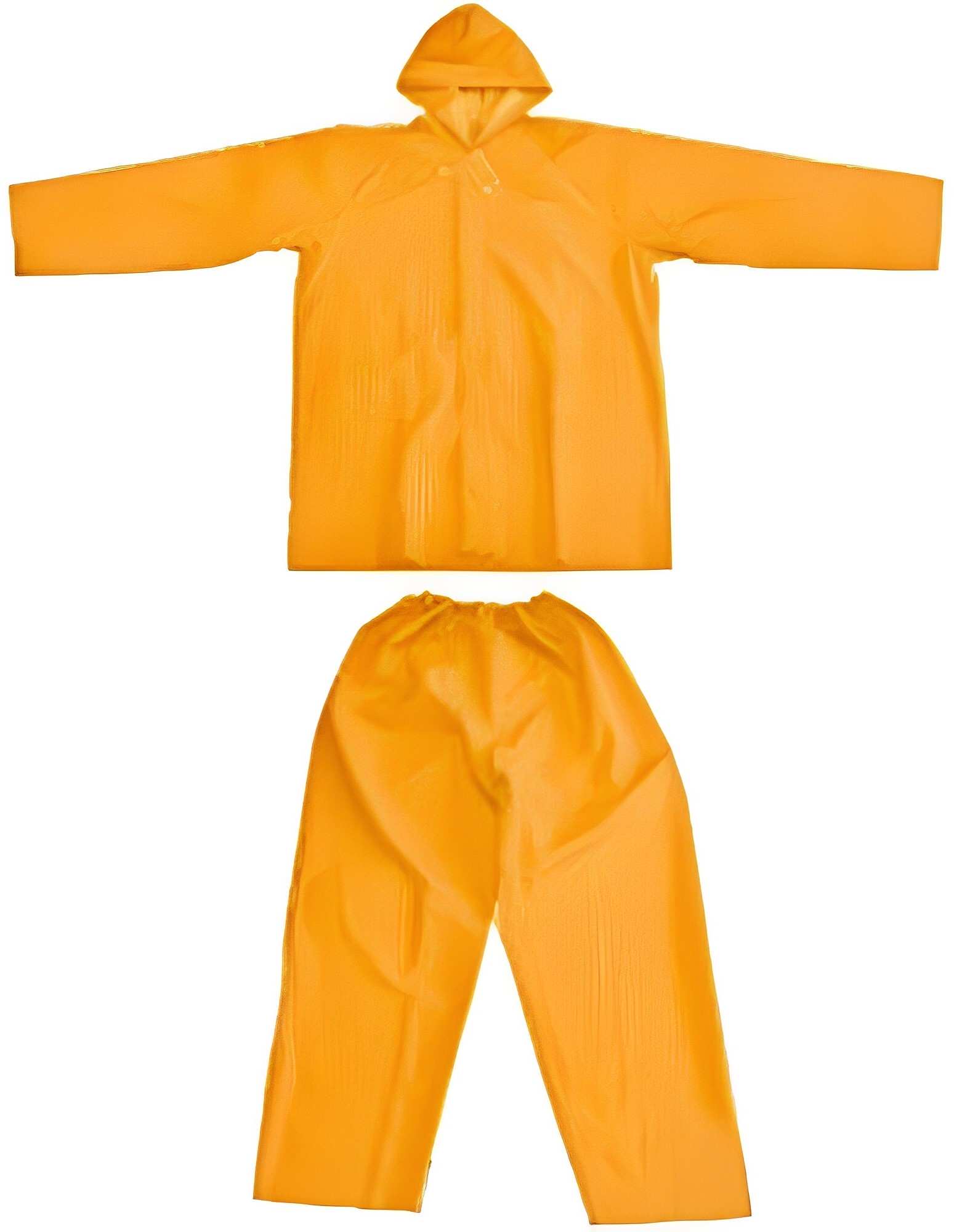 Hình ảnh 2 của mặt hàng Bộ đồ áo mưa bảo hộ có mũ cộc tay size XXL Tolsen 45199