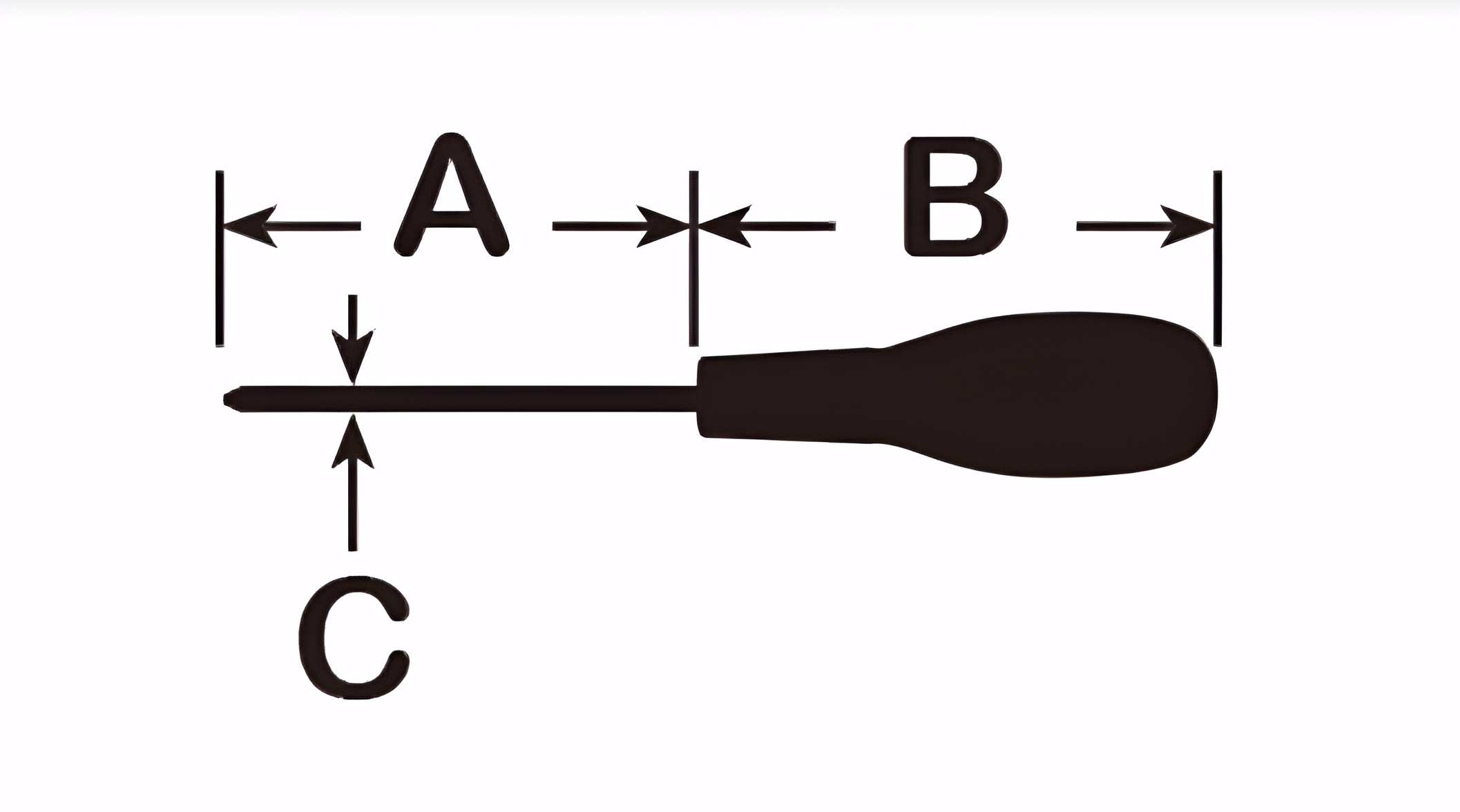 Hình ảnh 1 của mặt hàng Tua vít đóng xuyên 4 cạnh PH1 Ø5x75mm LICOTA