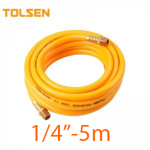 Ống dẫn khí cao su Pvc dẻo áp suất cao 1/4″ Tolsen 72560