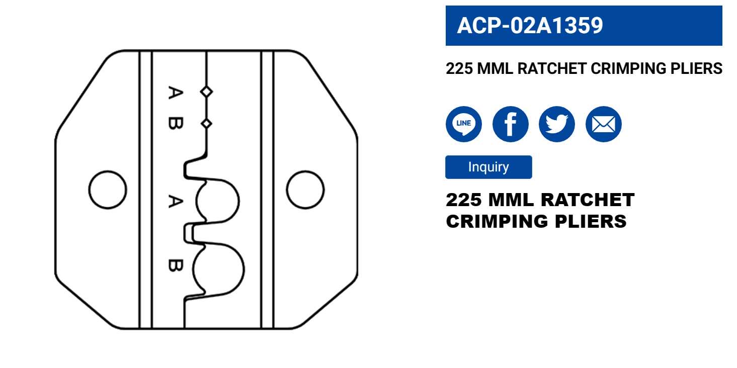 Hình ảnh 2 của mặt hàng Kìm bấm cosse 225mm LICOTA ACP-02A1359