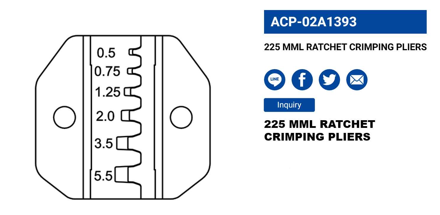 Hình ảnh 2 của mặt hàng Kìm bấm cosse 225mm LICOTA ACP-02A1393