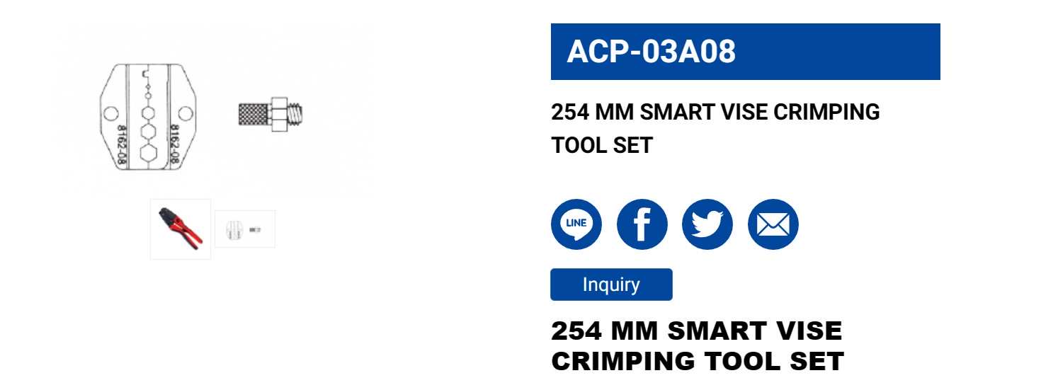 Hình ảnh 2 của mặt hàng Kìm bấm cosse 254mm LICOTA ACP-03A08