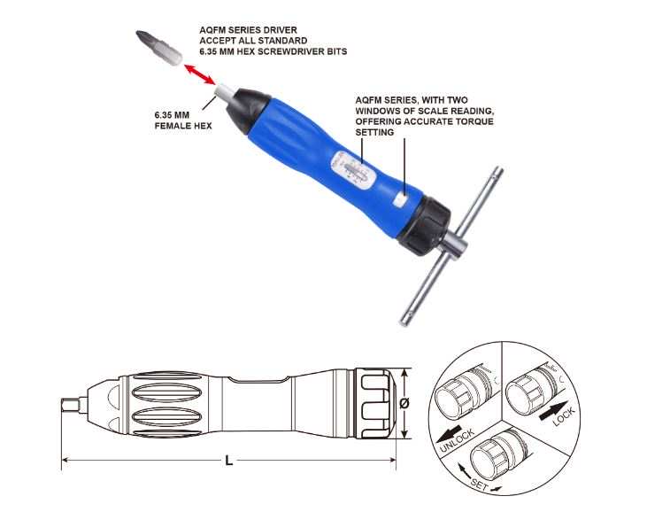 Hình ảnh 6 của mặt hàng Tua vít lực 6.35mm (1-5Nm) LICOTA