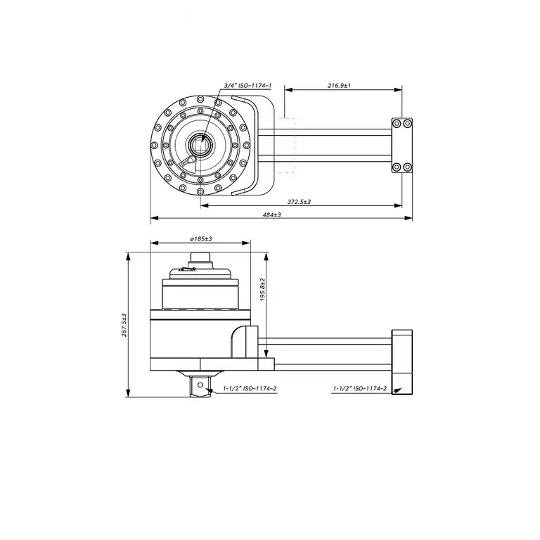 Hình ảnh 8 của mặt hàng Bộ nhân lực 3/4"x1-1/2" 10000Nm LICOTA AQMT-PN69Q10