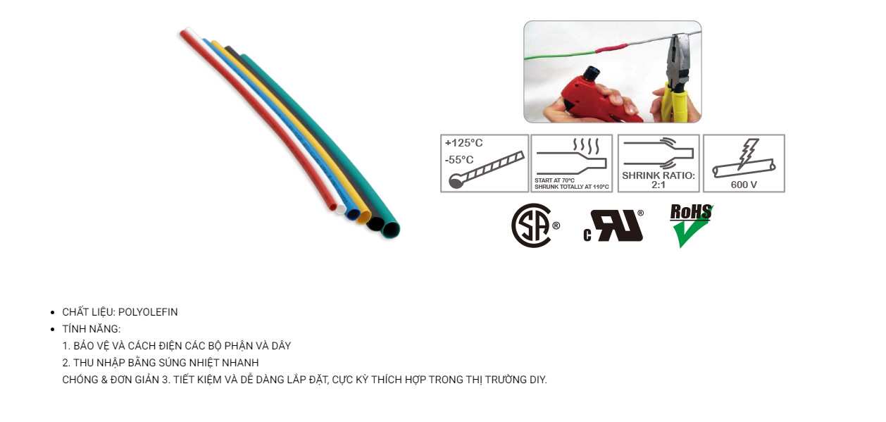 Hình ảnh 1 của mặt hàng Hộp ống co nhiệt 47 cái LICOTA AET-HS102K