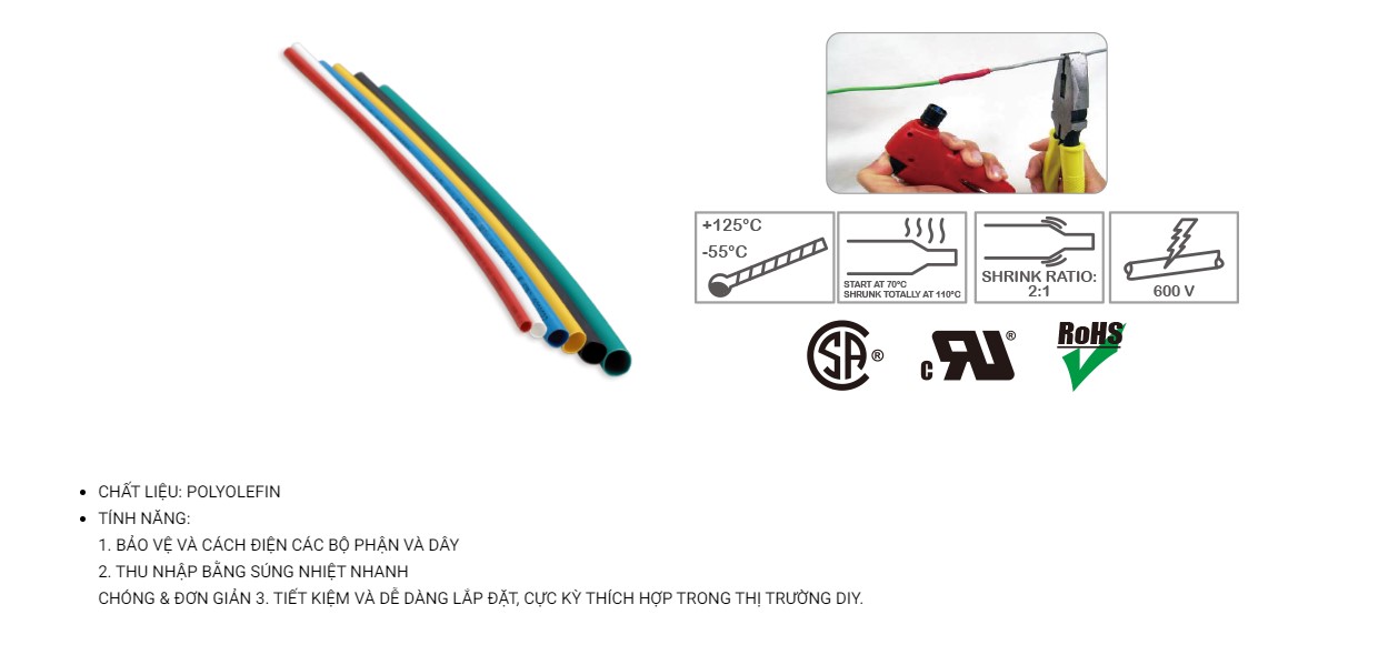 Hình ảnh 1 của mặt hàng Hộp ống co nhiệt 47 cái LICOTA AET-HS101K