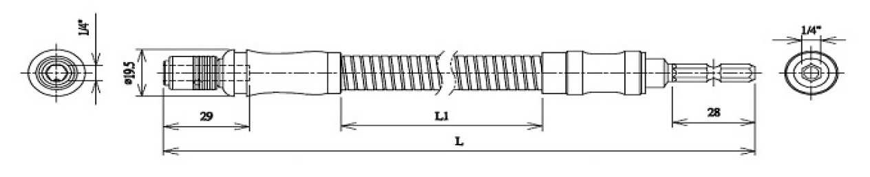 Hình ảnh 9 của mặt hàng Thanh giữ đầu vít dẻo 200mm LICOTA