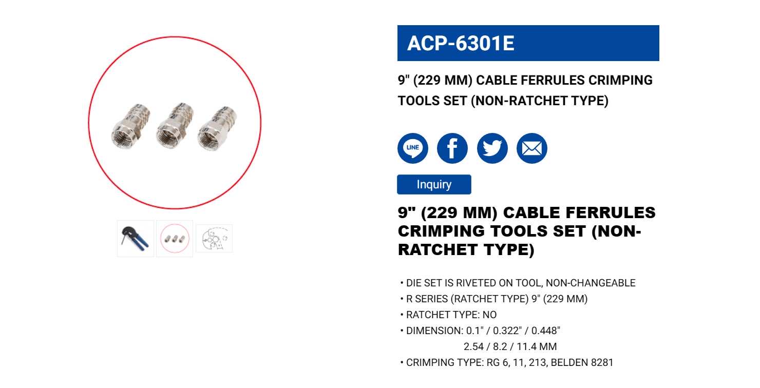 Hình ảnh 2 của mặt hàng Kìm bóp jack 9" LICOTA ACP-6301E