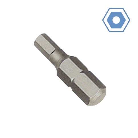 Hình ảnh 4 của mặt hàng Mũi vít lục giác có lỗ H6 x 30mm chuôi lục giác LICOTA BHT23006