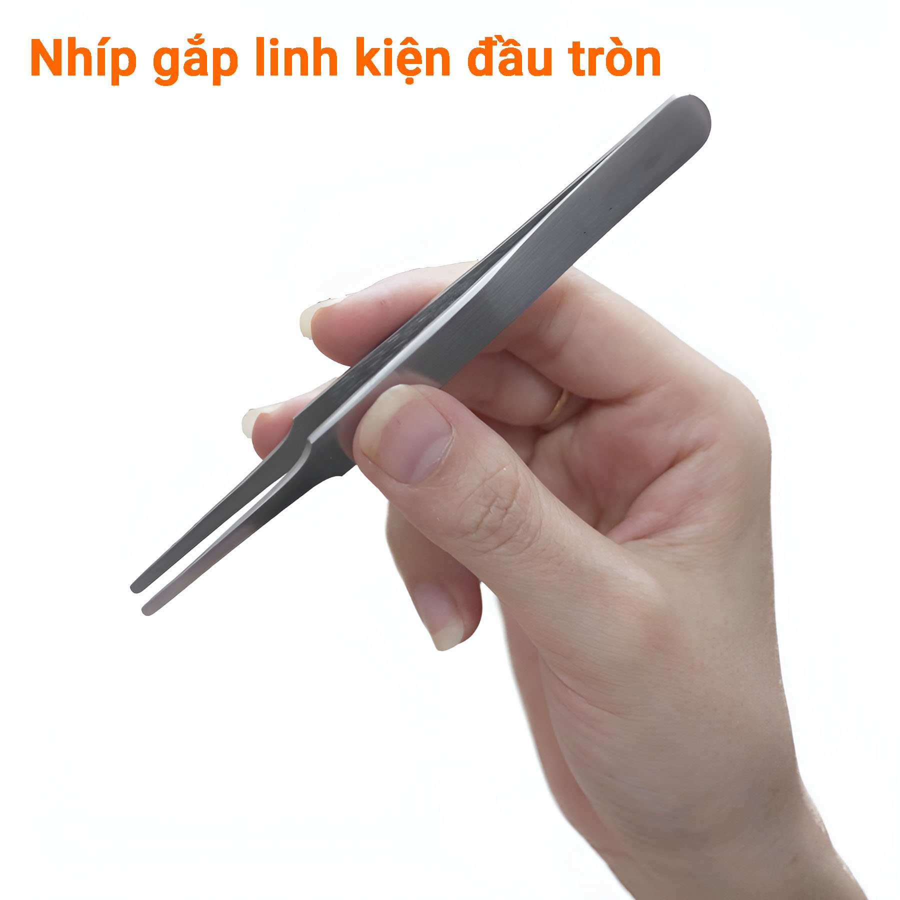 Hình ảnh 5 của mặt hàng Nhíp gắp linh kiện mũi tròn 120mm LICOTA AET-7122