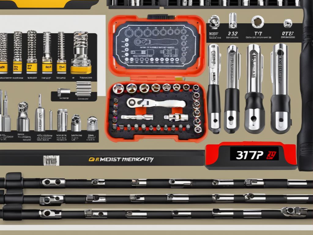 Hình ảnh 3 của mặt hàng Bộ tuýp, vít kèm cần siết lắc léo 72T 31 chi tiết 1/4inch LICOTA