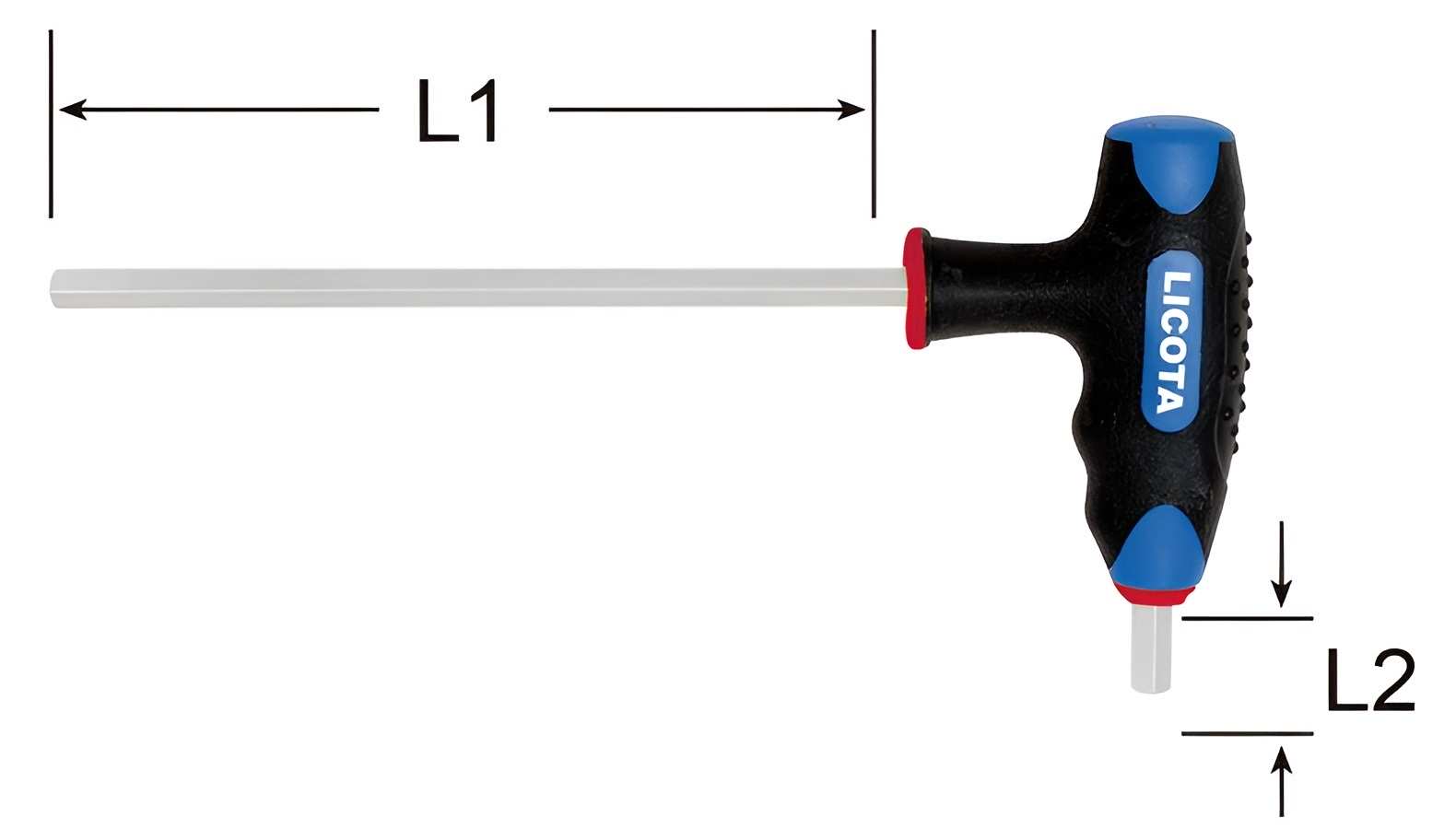 Hình ảnh 1 của mặt hàng Lục giác 2 đầu chữ T có lỗ 1.5mm LICOTA
