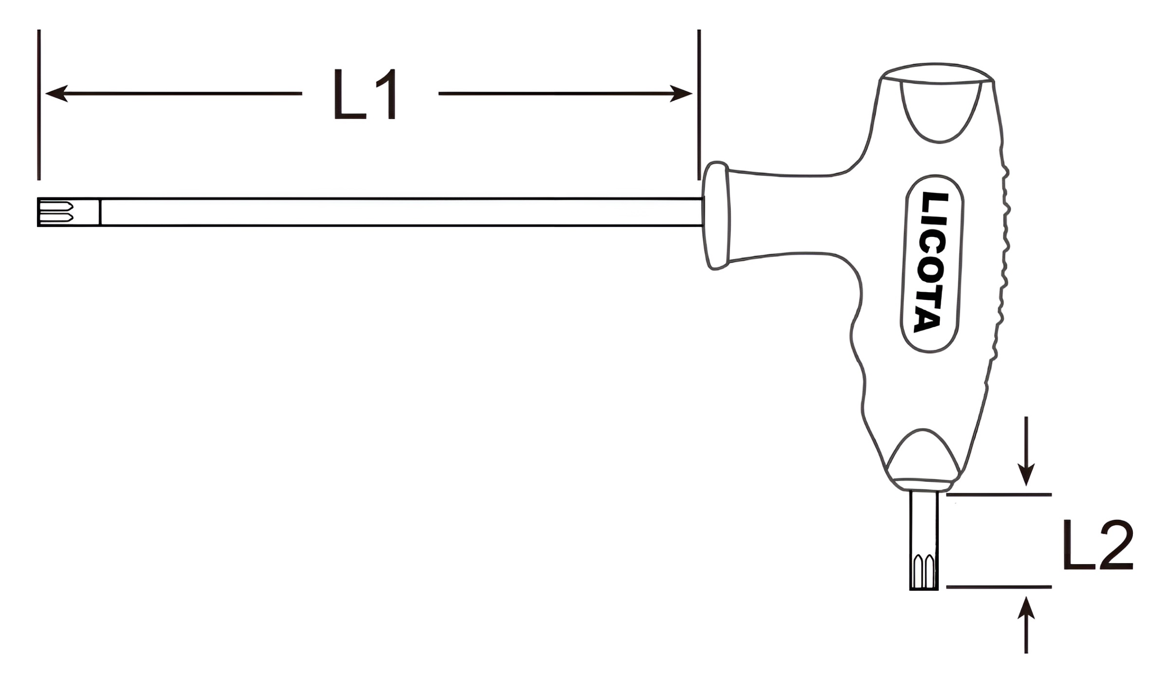 Hình ảnh 1 của mặt hàng Lục giác bông 2 đầu chữ T T10 LICOTA
