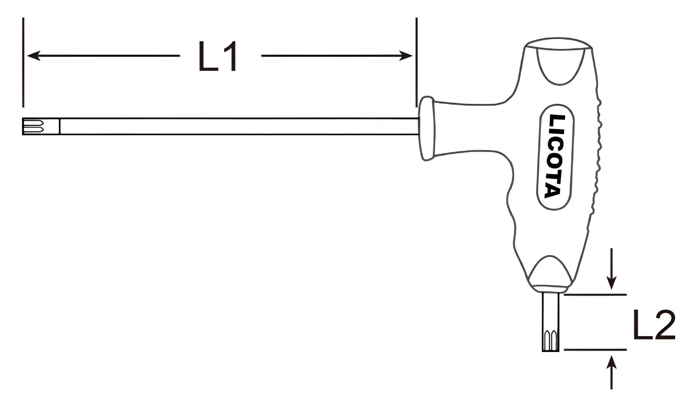 Hình ảnh 1 của mặt hàng Lục giác bông 2 đầu chữ T T9 LICOTA