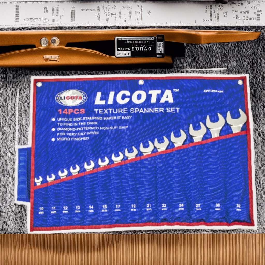 Hình ảnh 4 của mặt hàng Bộ 14 cờ lê vòng miệng (10-32mm) LICOTA LICOTA