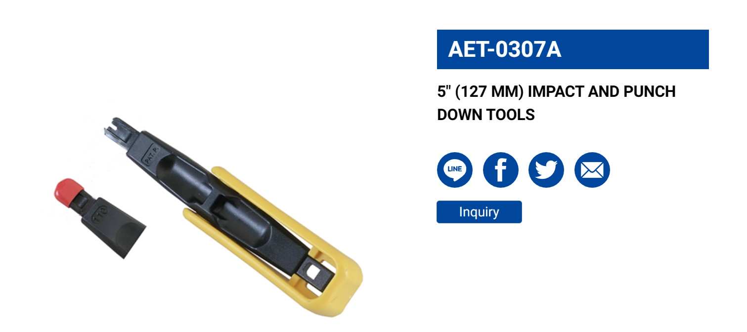 Hình ảnh 1 của mặt hàng Tool nhấn mạng 5" LICOTA AET-0307A