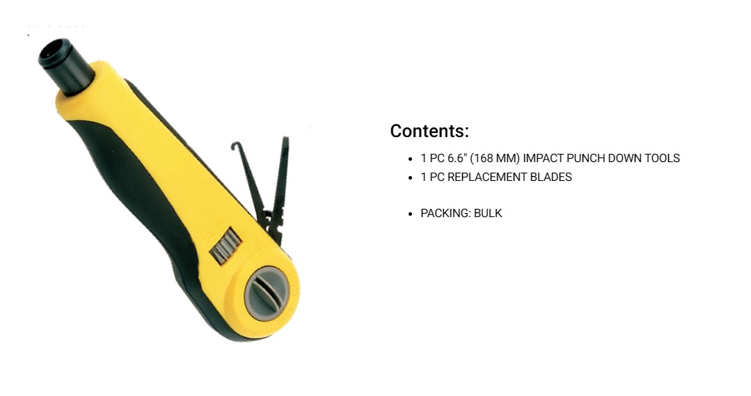 Hình ảnh 5 của mặt hàng Tool nhấn mạng 6.6" lưỡi AET-03-14TSID LICOTA AET-0304SIDR