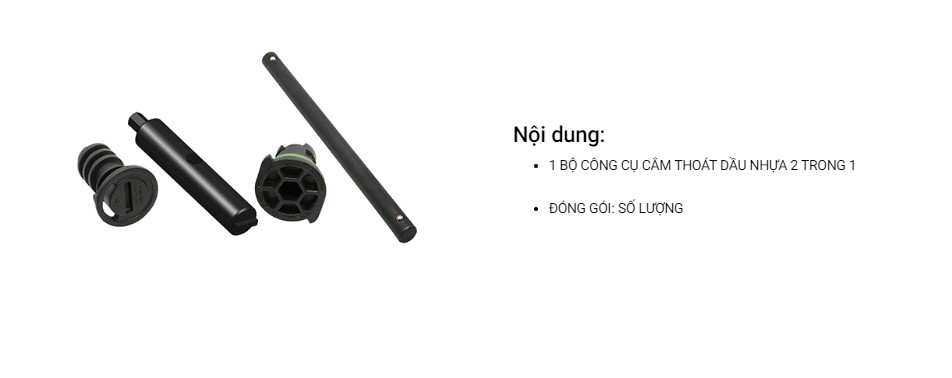 Hình ảnh 3 của mặt hàng Dụng cụ xả dầu bằng nhựa LICOTA ATA-7013