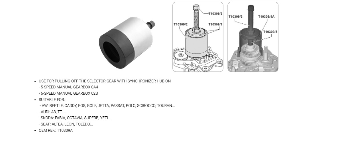 Hình ảnh 3 của mặt hàng Bộ truyền động bánh răng LICOTA ATA-3002