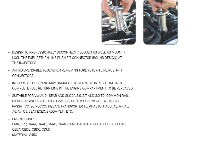 Hình ảnh 4 của mặt hàng Kìm mở giắc nối ống nhiên liệu LICOTA ATA-4100