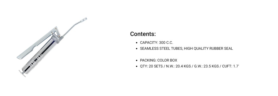 Hình ảnh 2 của mặt hàng Súng bơm mỡ 300cc LICOTA AGH-10001