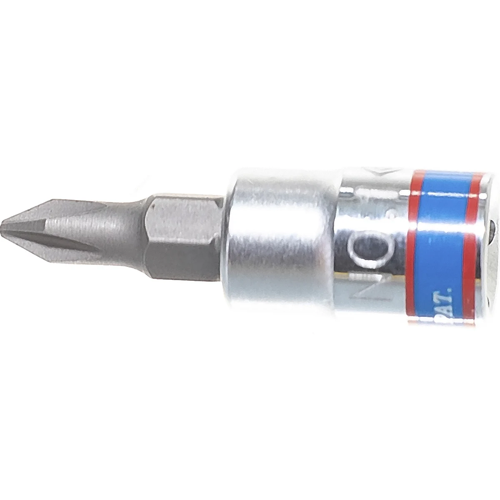 Hình ảnh 6 của mặt hàng Đầu tuýp 1/4 inch bit mũi bake PH1X37mm Kingtony 203101