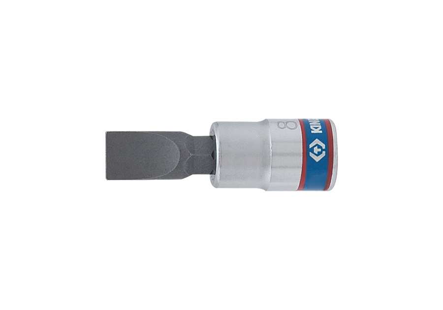 Hình ảnh 7 của mặt hàng Đầu tuýp 1/4 inch bit mũi dẹp 3.5X37mm Kingtony 203235