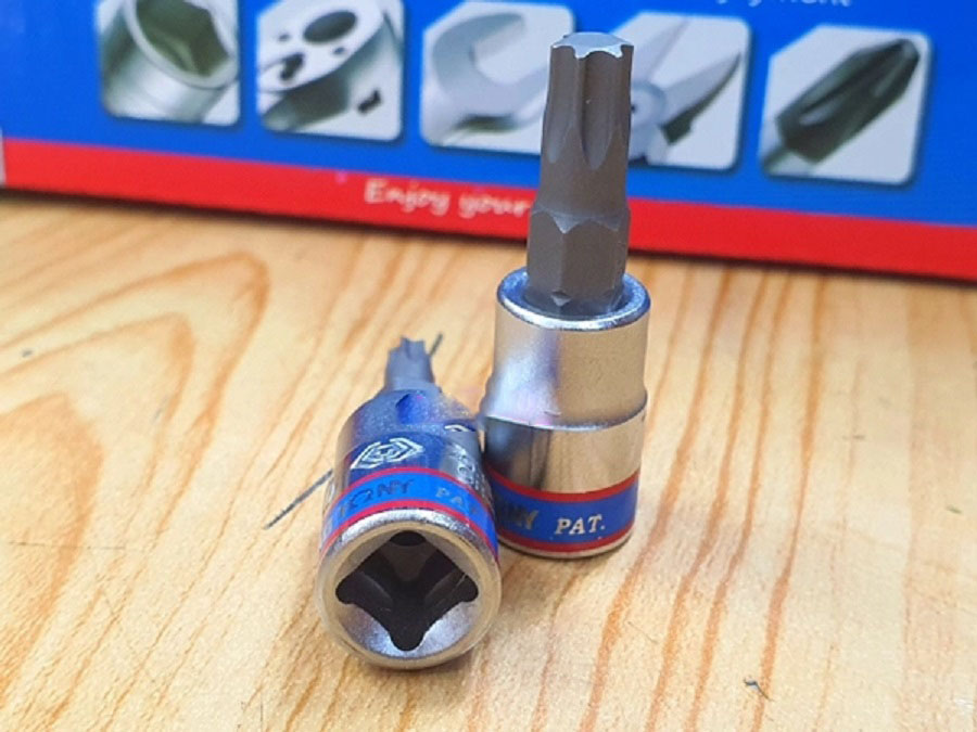 Hình ảnh 6 của mặt hàng Đầu tuýp 1/4 inch bit mũi sao T10x37mm Kingtony 203310