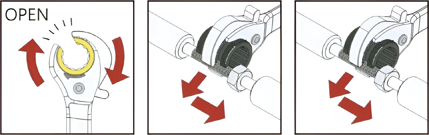 Hình ảnh 3 của mặt hàng Cờ lê mở ống dầu 5/16" LICOTA