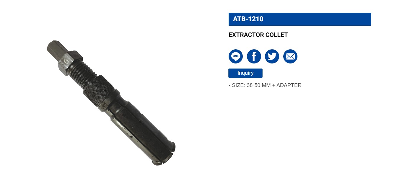 Hình ảnh 1 của mặt hàng Collet kẹp mũi taro LICOTA ATB-1210