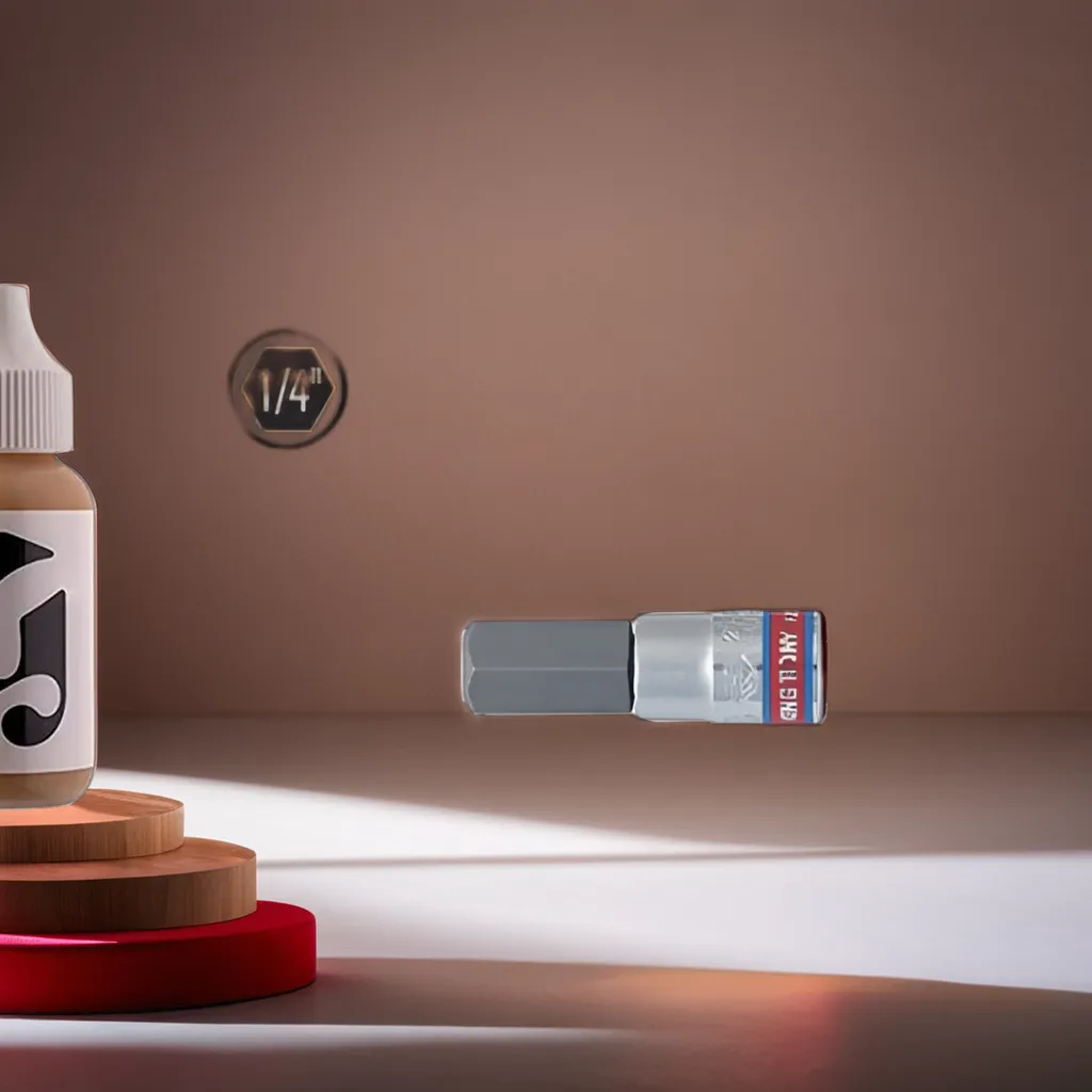 Hình ảnh 2 của mặt hàng Đầu tuýp 1/4 inch bit lục giác H3/8x37mm Kingtony 203512S