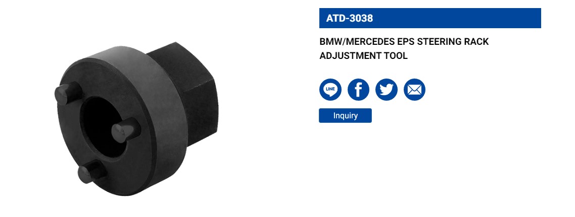 Hình ảnh 2 của mặt hàng Dụng cụ điều chỉnh bánh lái cho BMW và MERCEDES LICOTA ATD-3038