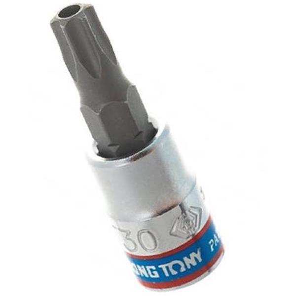 Hình ảnh 1 của mặt hàng Đầu tuýp 1/4 inch bit mũi sao có lỗ T8Hx37mm Kingtony 203708