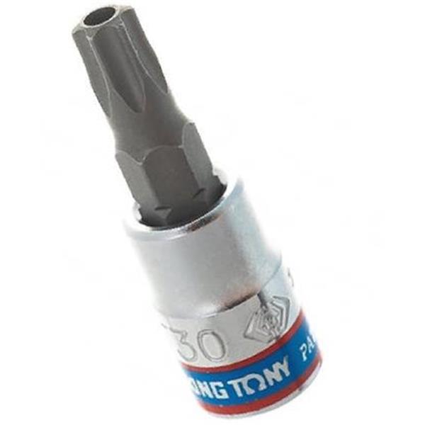 Hình ảnh 1 của mặt hàng Đầu tuýp 1/4 inch bit mũi sao có lỗ T9Hx37mm Kingtony 203709