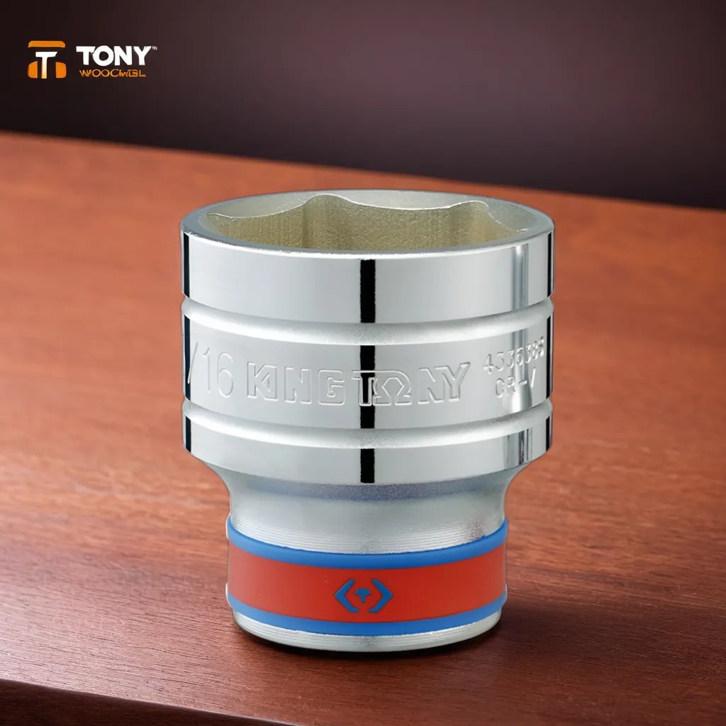 Hình ảnh 3 của mặt hàng Đầu tuýp ngắn lục giác 1/2"-25/32" kingtony 433525SR