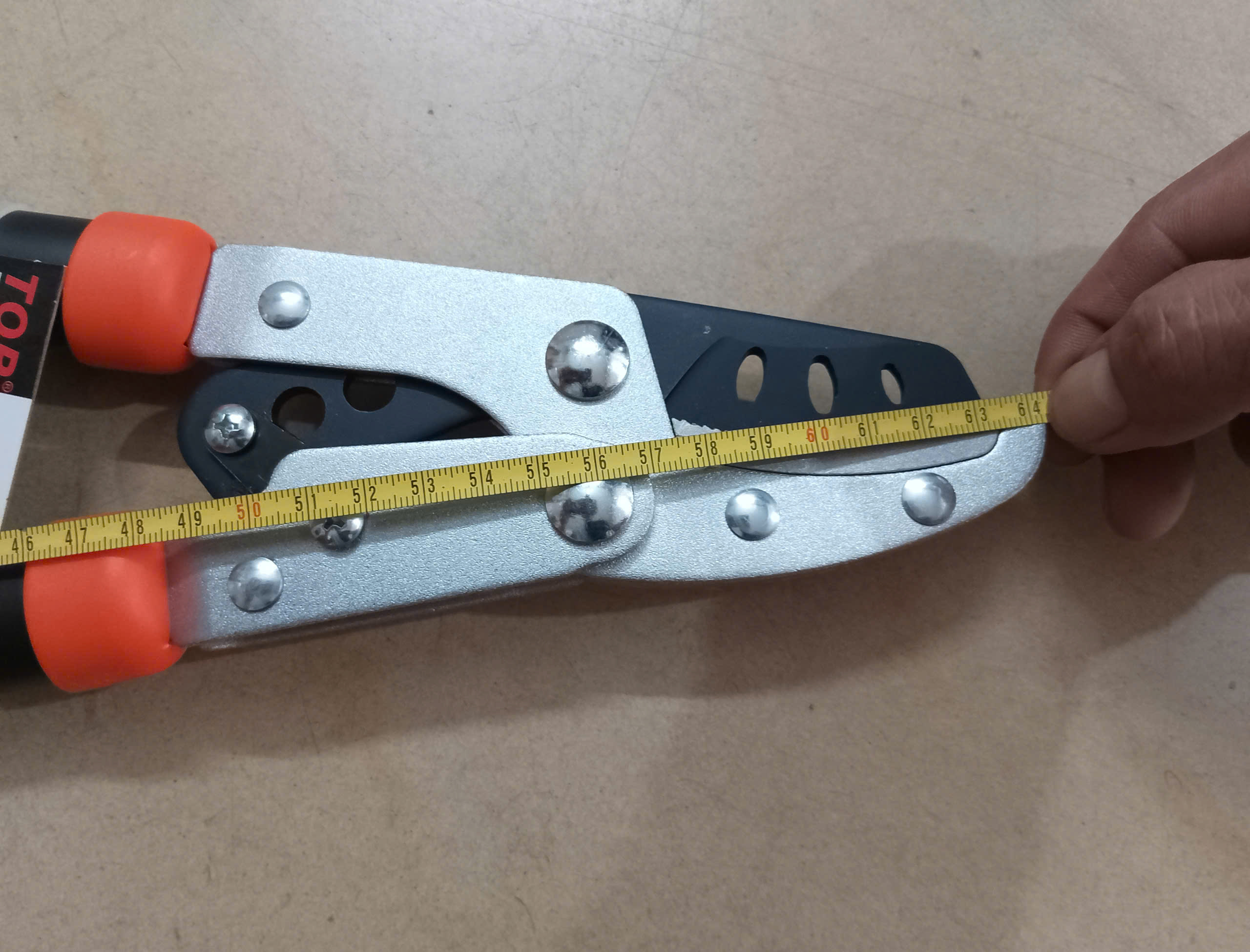 Hình ảnh 13 của mặt hàng Kéo cành không tăng cán cam đen TOP