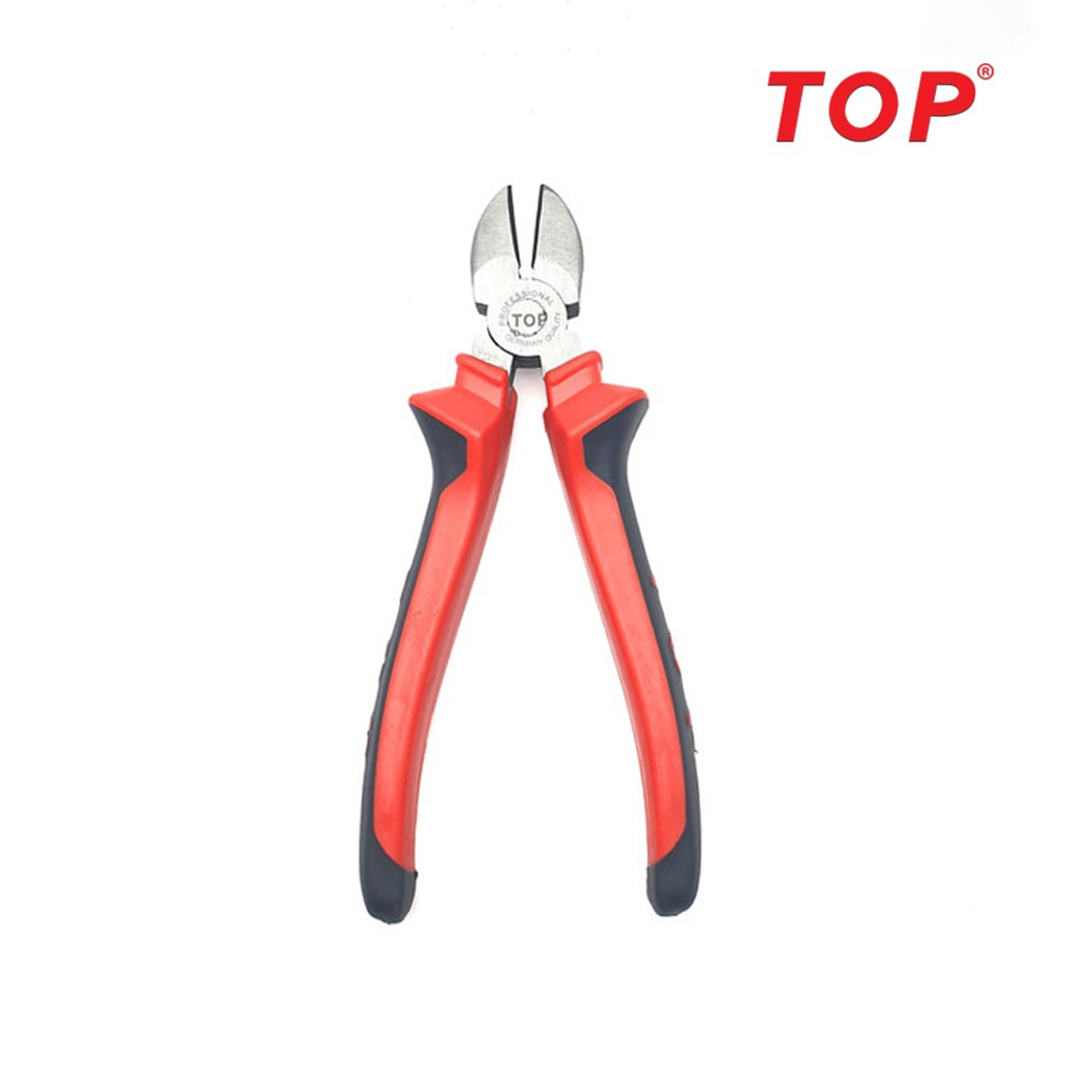 Hình ảnh 2 của mặt hàng Kìm cắt cán đỏ đen 7" TOP