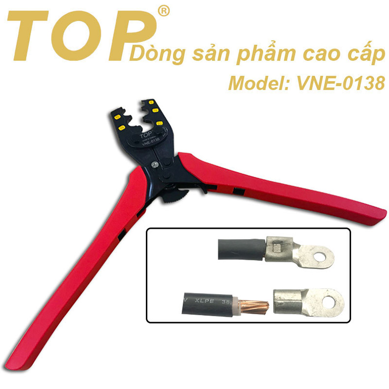 Hình ảnh 5 của mặt hàng Kìm bấm cote nhanh trợ lực 6-50 mm² TOP