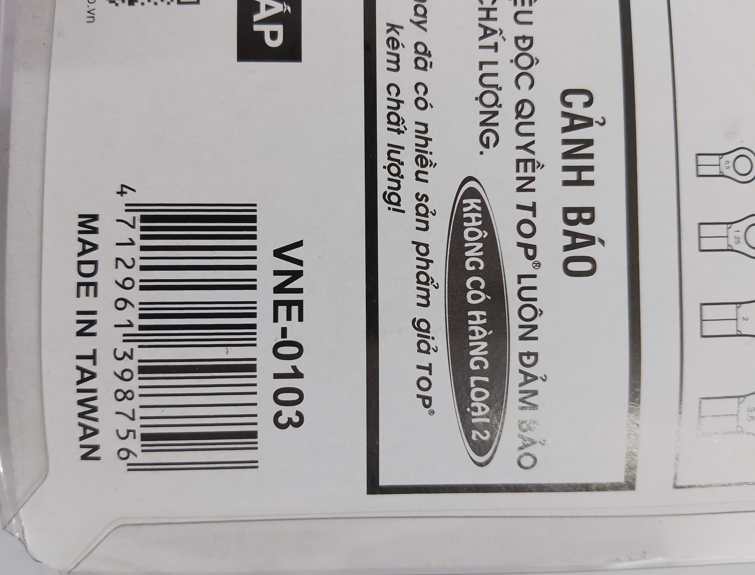 Hình ảnh 18 của mặt hàng Kìm bấm cote nhanh trợ lực số 03 TOP (0.5-4 mm²)