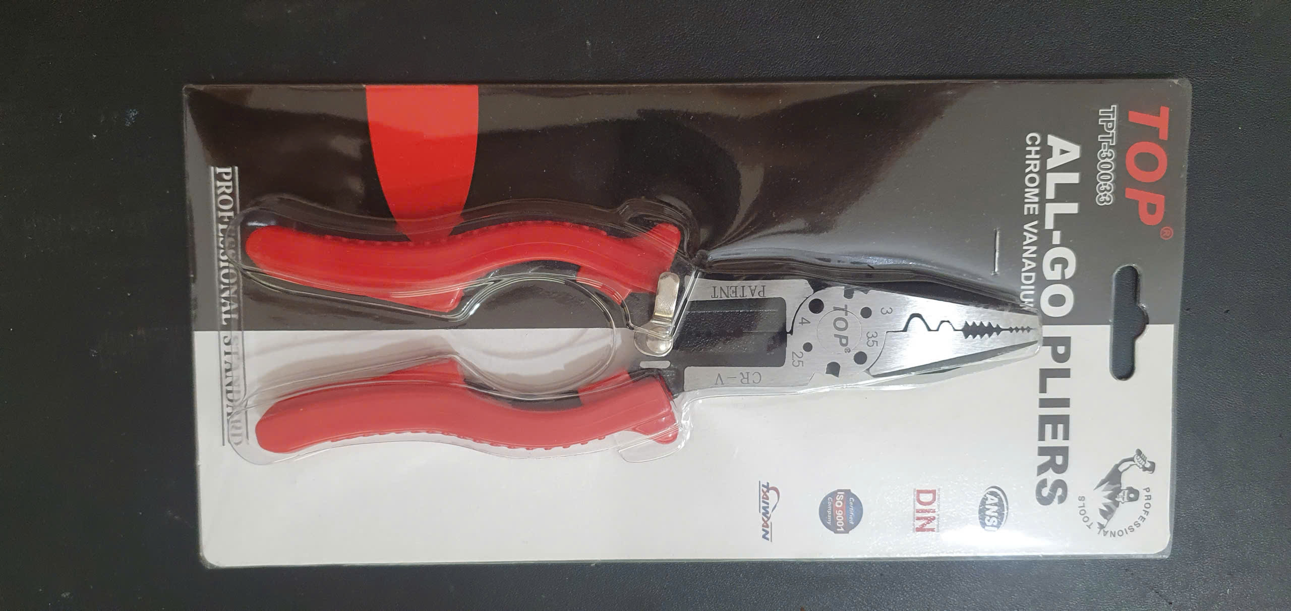 Hình ảnh 8 của mặt hàng Kìm điện đa năng 8" TOP