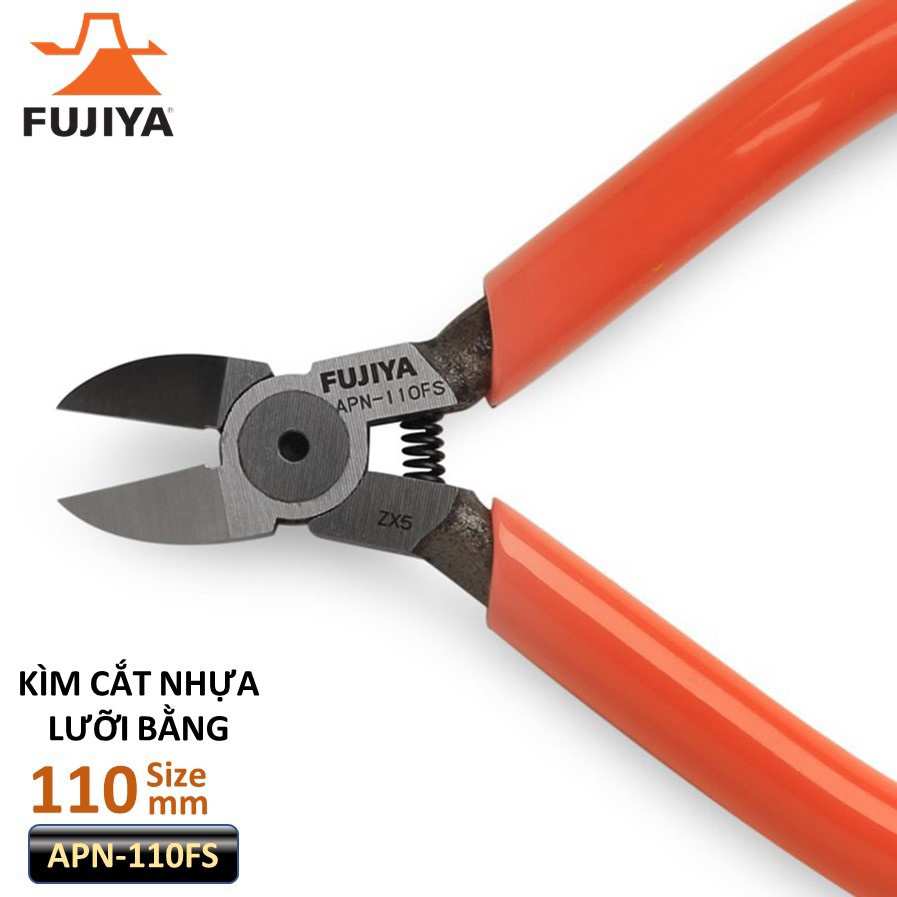 Hình ảnh 7 của mặt hàng Kìm cắt nhựa kỹ thuật lưỡi bằng 110mm Fujiya APN-110FS