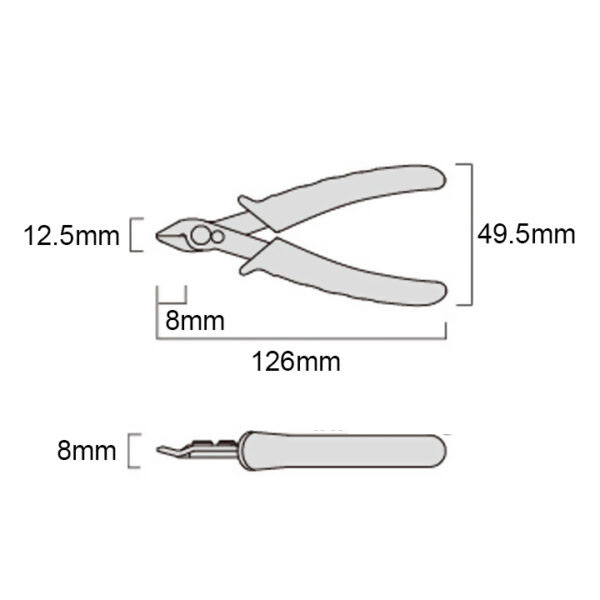 Hình ảnh 4 của mặt hàng Kìm cắt mini 125mm Fujiya MP1-125