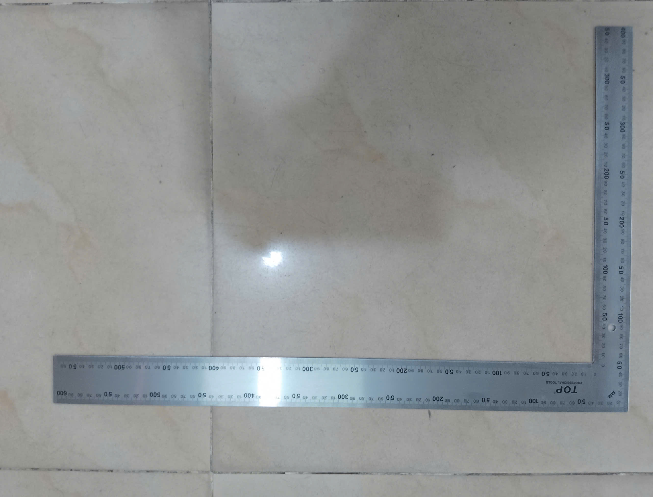 Hình ảnh 8 của mặt hàng Thước góc Inox 16"x24" (400 x 600mm) TOP