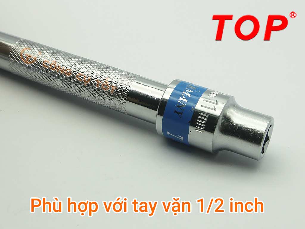 Hình ảnh 10 của mặt hàng Đầu tuýp lục giác Đức 1/2" 11mm TOP